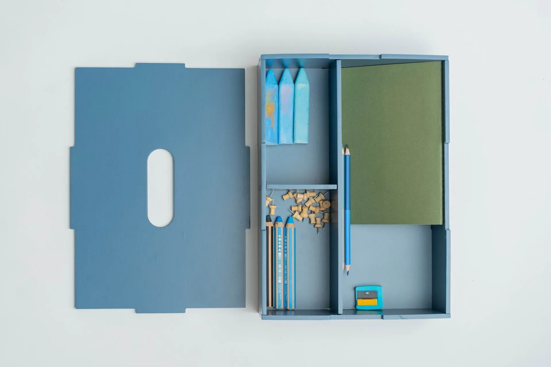 Boîte de rangement Kiddo Tool Box, Bleu Nofred