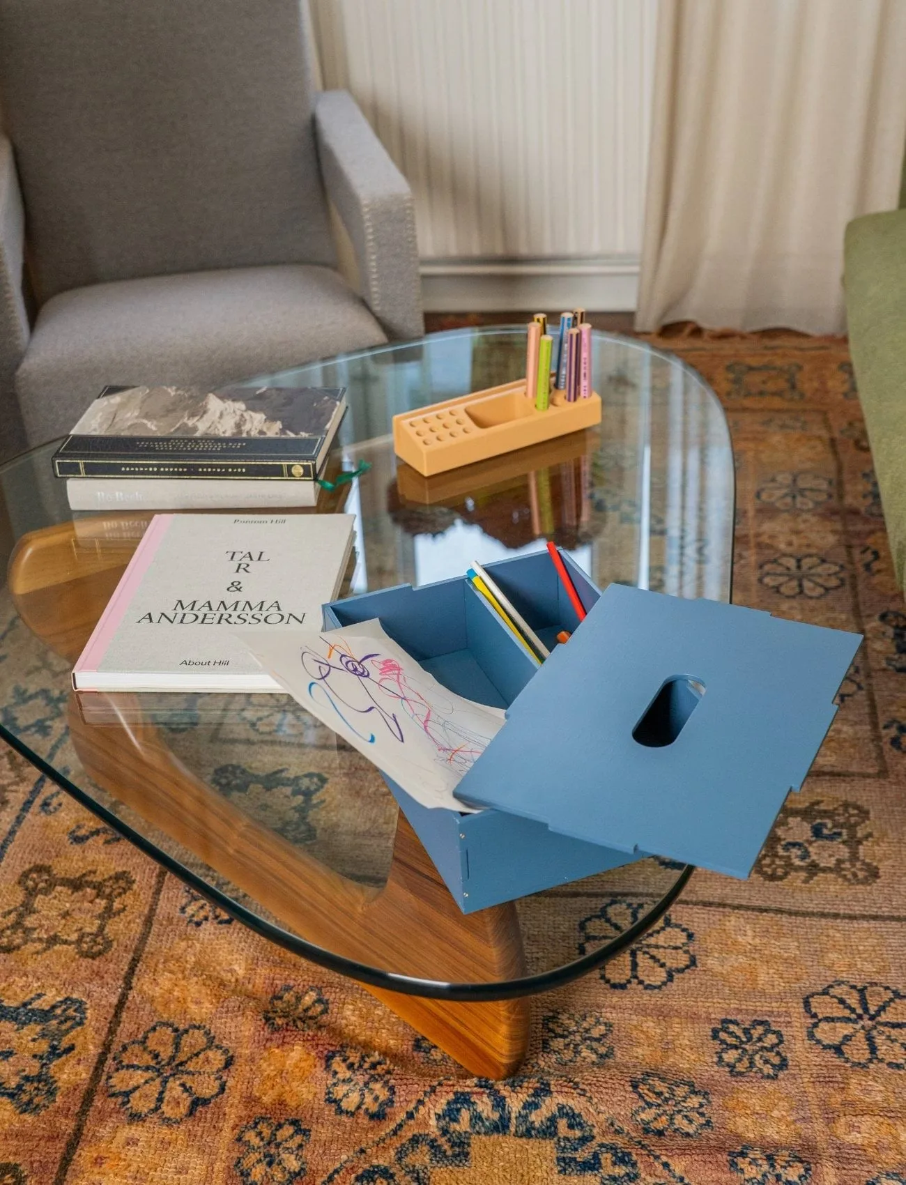 Boîte de rangement Kiddo Tool Box, Bleu Nofred