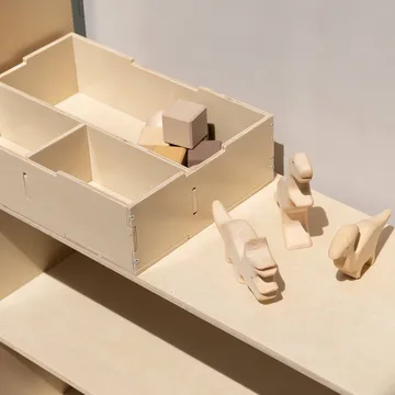 Boîte de rangement Kiddo Tool Box - Bouleau - Nofred