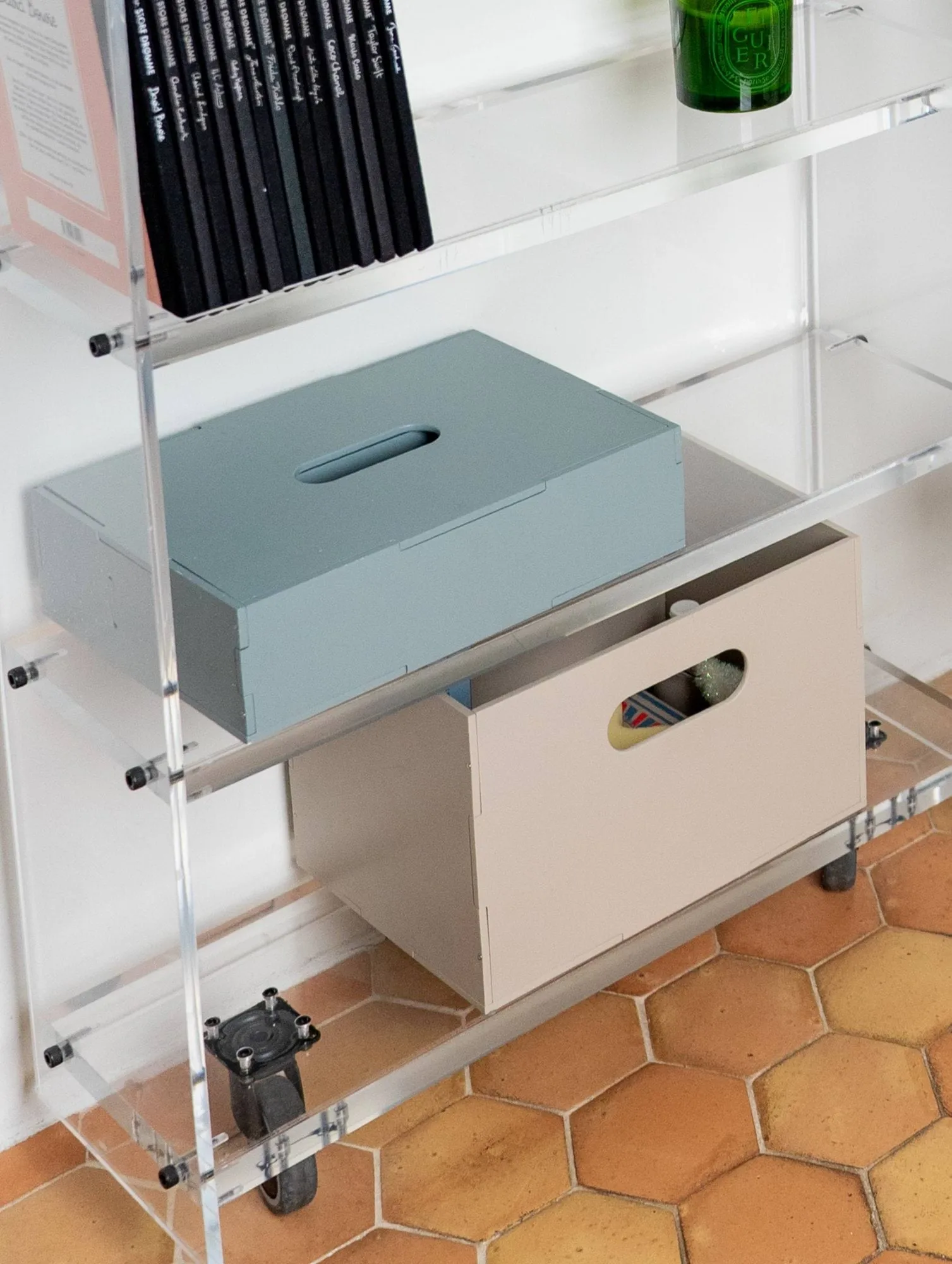 Boîte de rangement Kiddo Tool Box, Vert olive Nofred