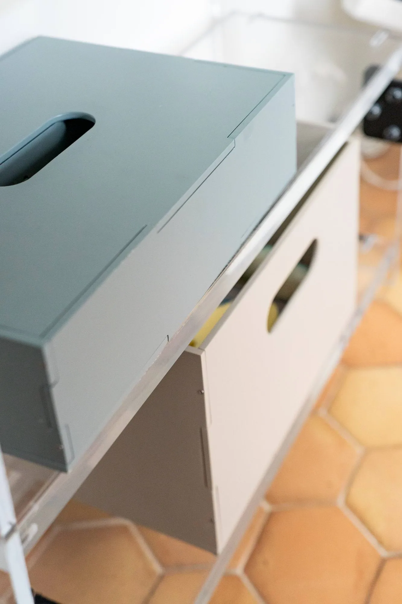 Boîte de rangement Kiddo Tool Box, Vert olive Nofred
