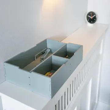 Boîte de rangement Kiddo Tool Box - Vert olive - Nofred