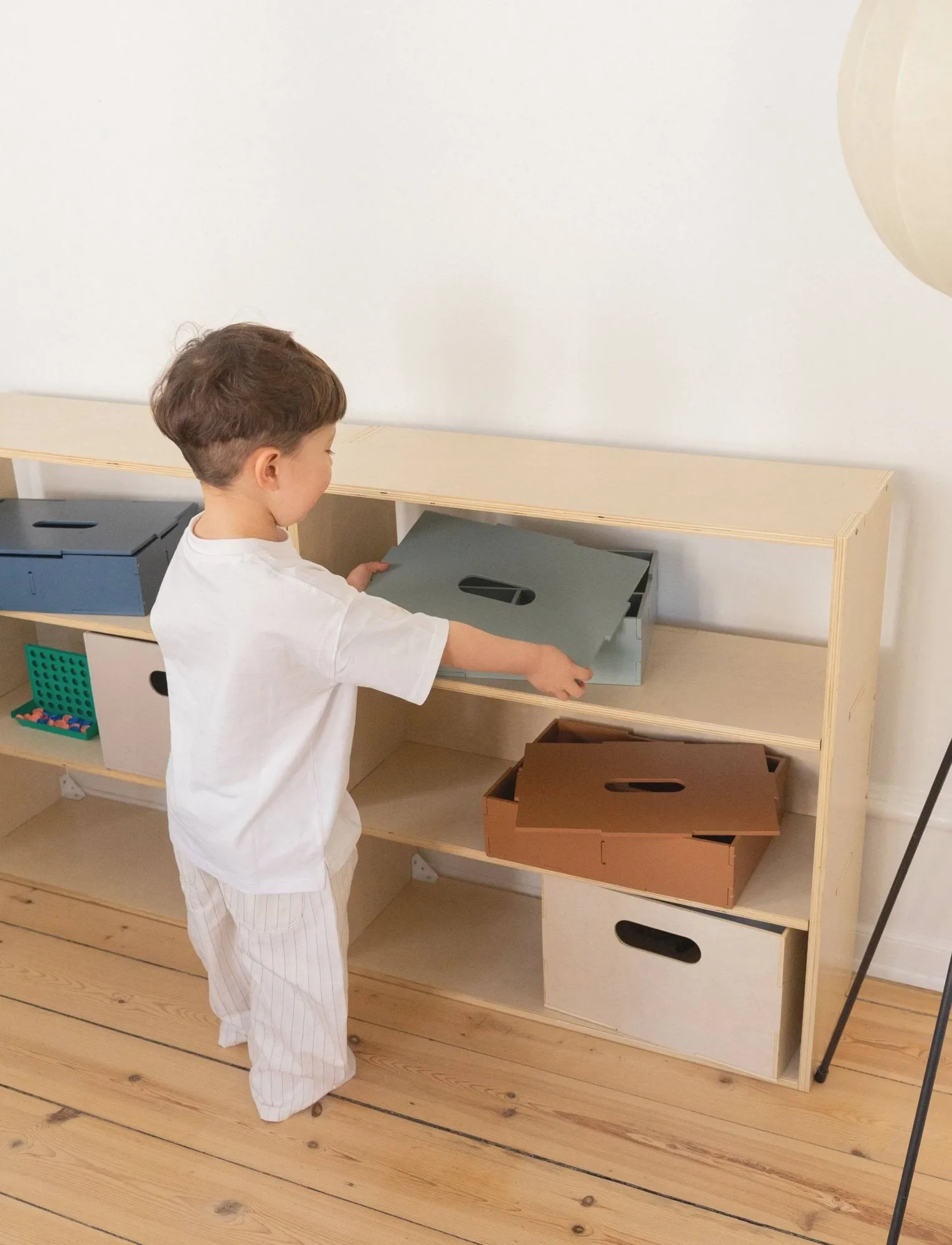 Boîte de rangement Kiddo Tool Box, Vert olive Nofred