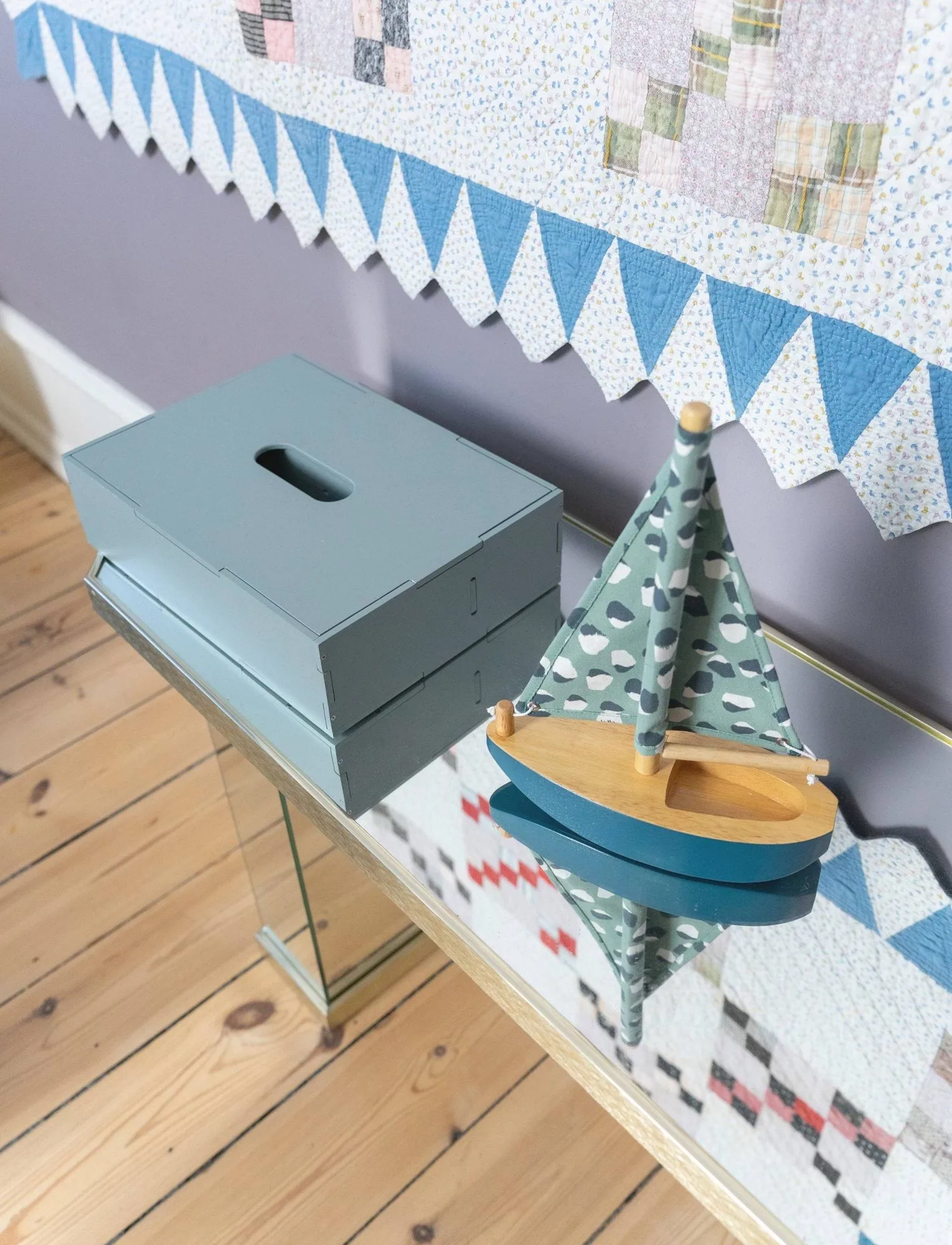 Boîte de rangement Kiddo Tool Box, Vert olive Nofred