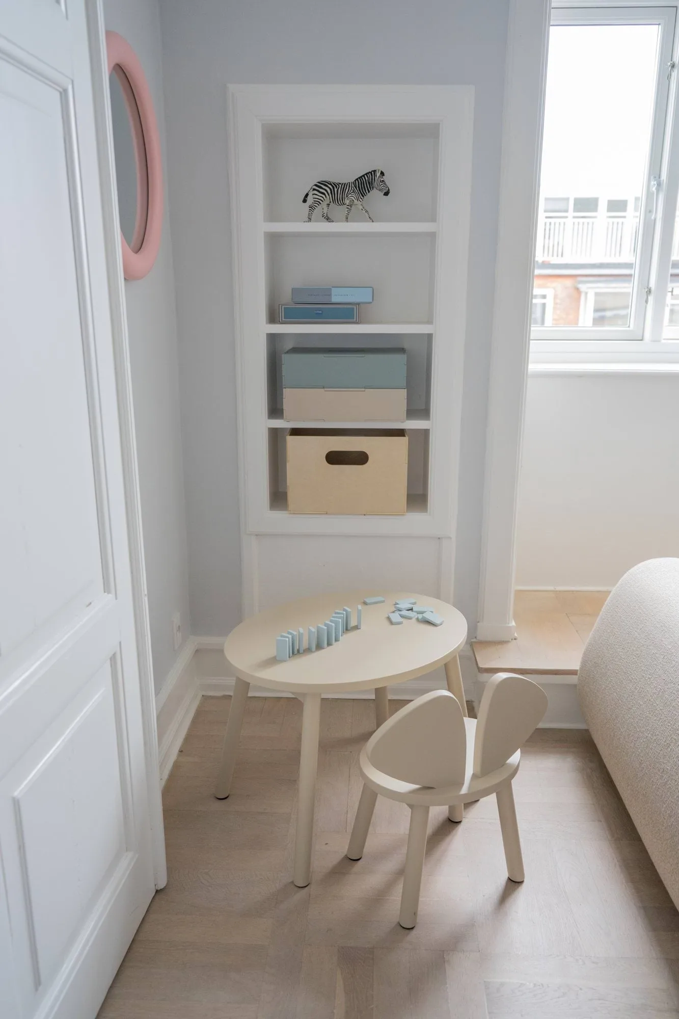 Chaise d'enfant Mouse Chair, Beige Nofred