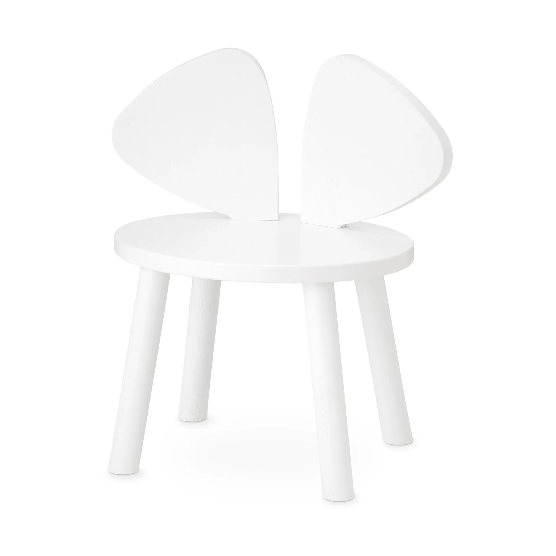 Chaise d'enfant Mouse Chair, Blanc Nofred