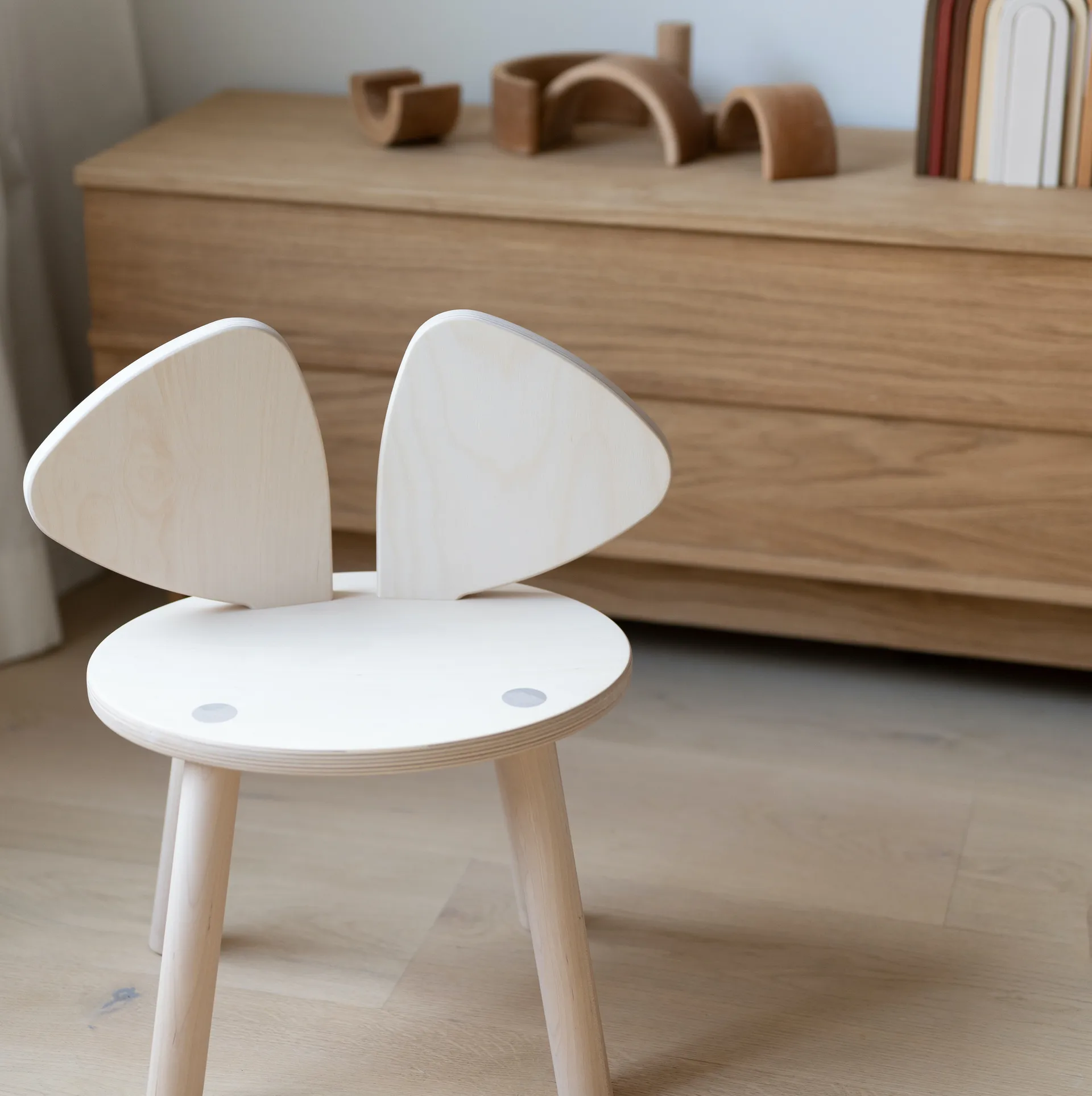 Chaise d'enfant Mouse Chair, Bouleau Nofred
