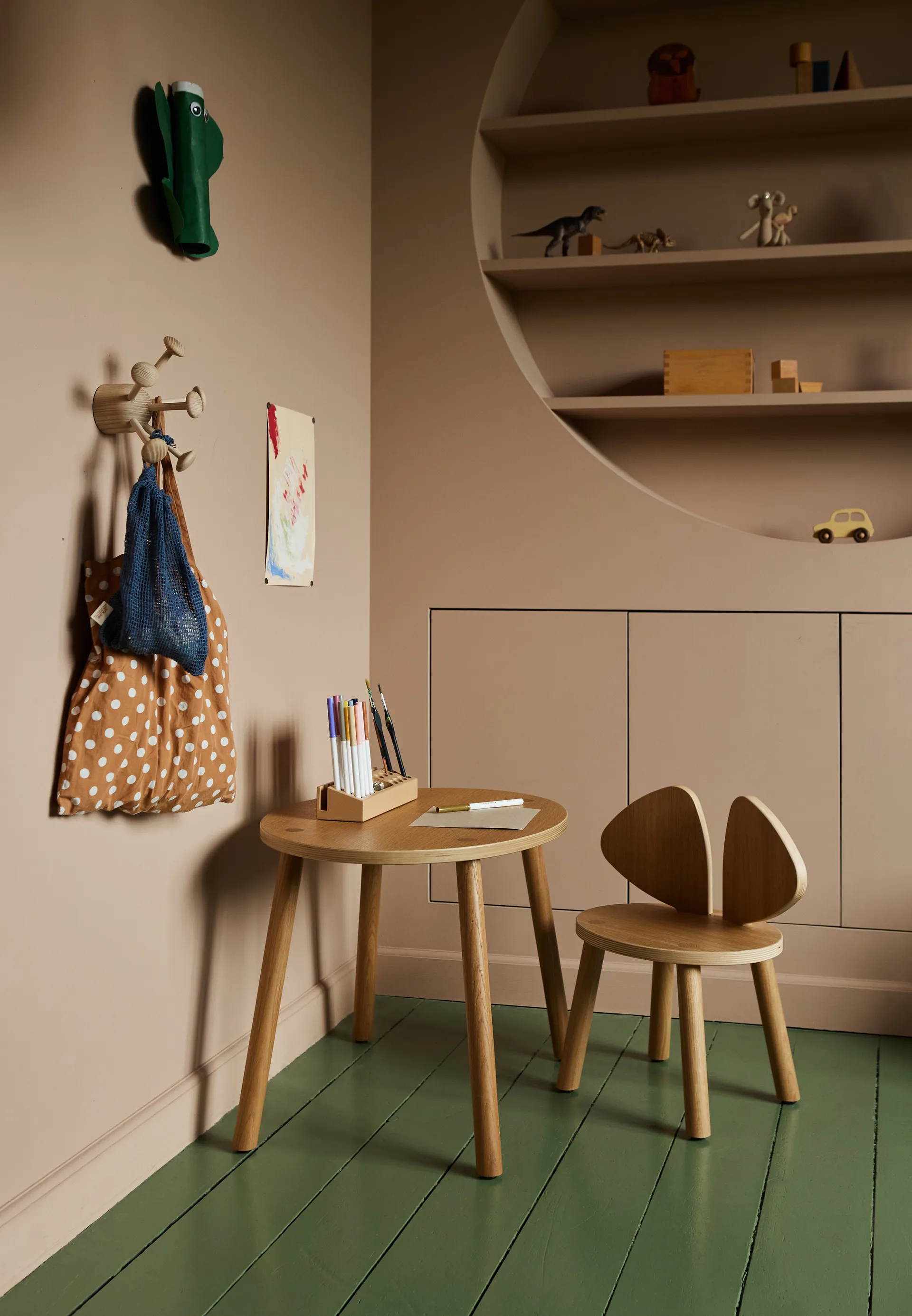 Chaise d'enfant Mouse Chair, Chêne Nofred