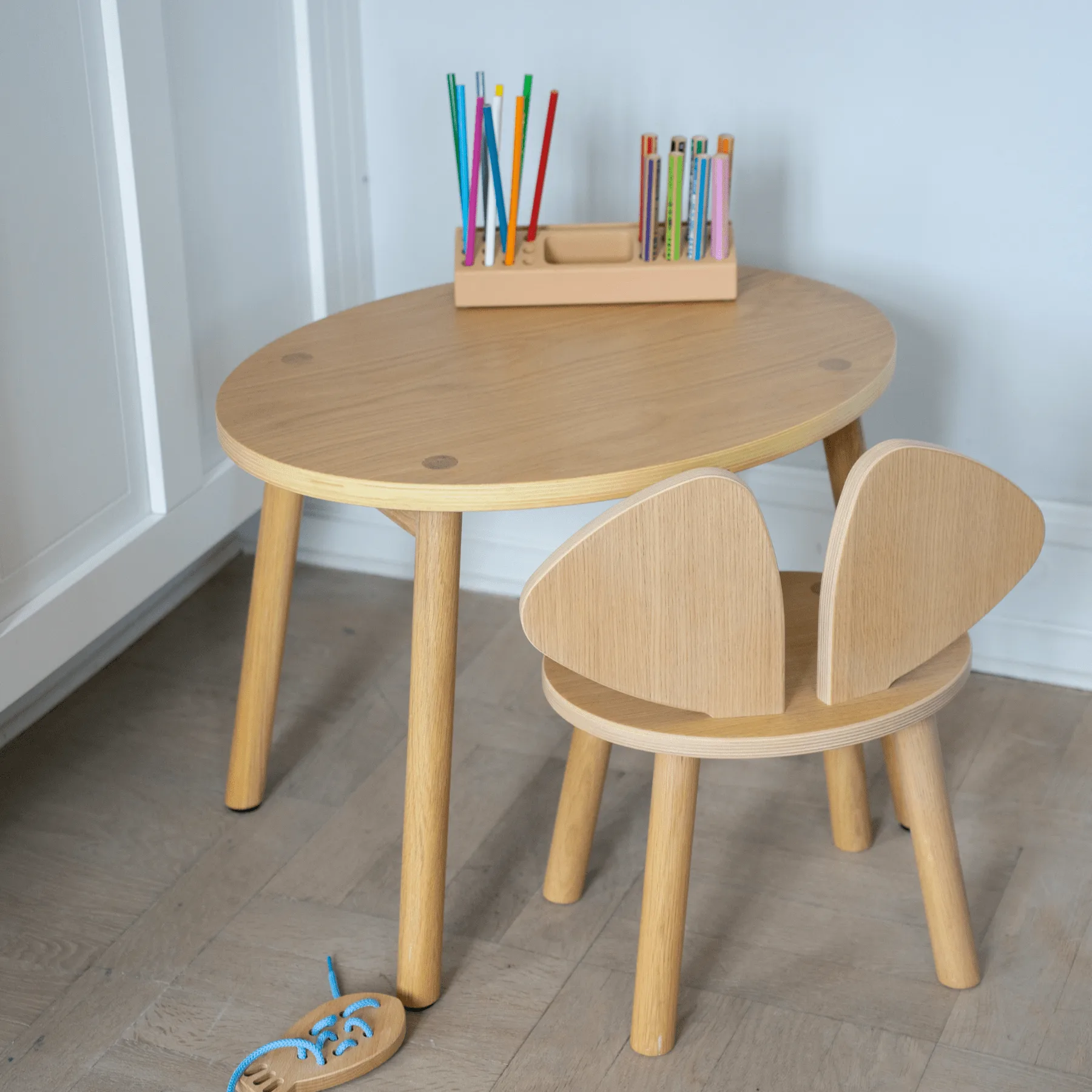 Chaise d'enfant Mouse Chair, Chêne Nofred
