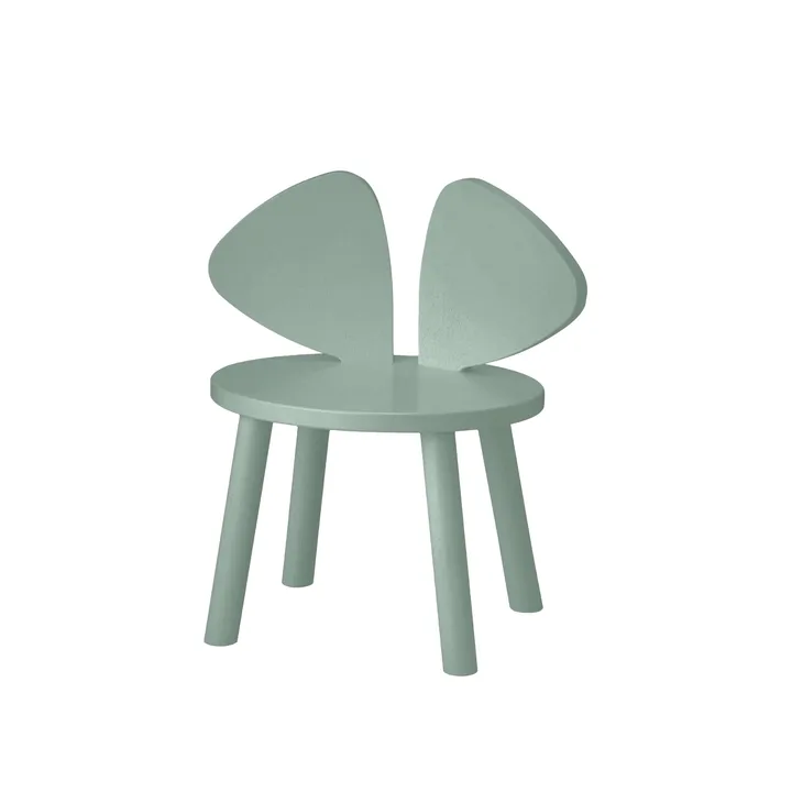 Chaise d'enfant Mouse Chair - Olive green - Nofred