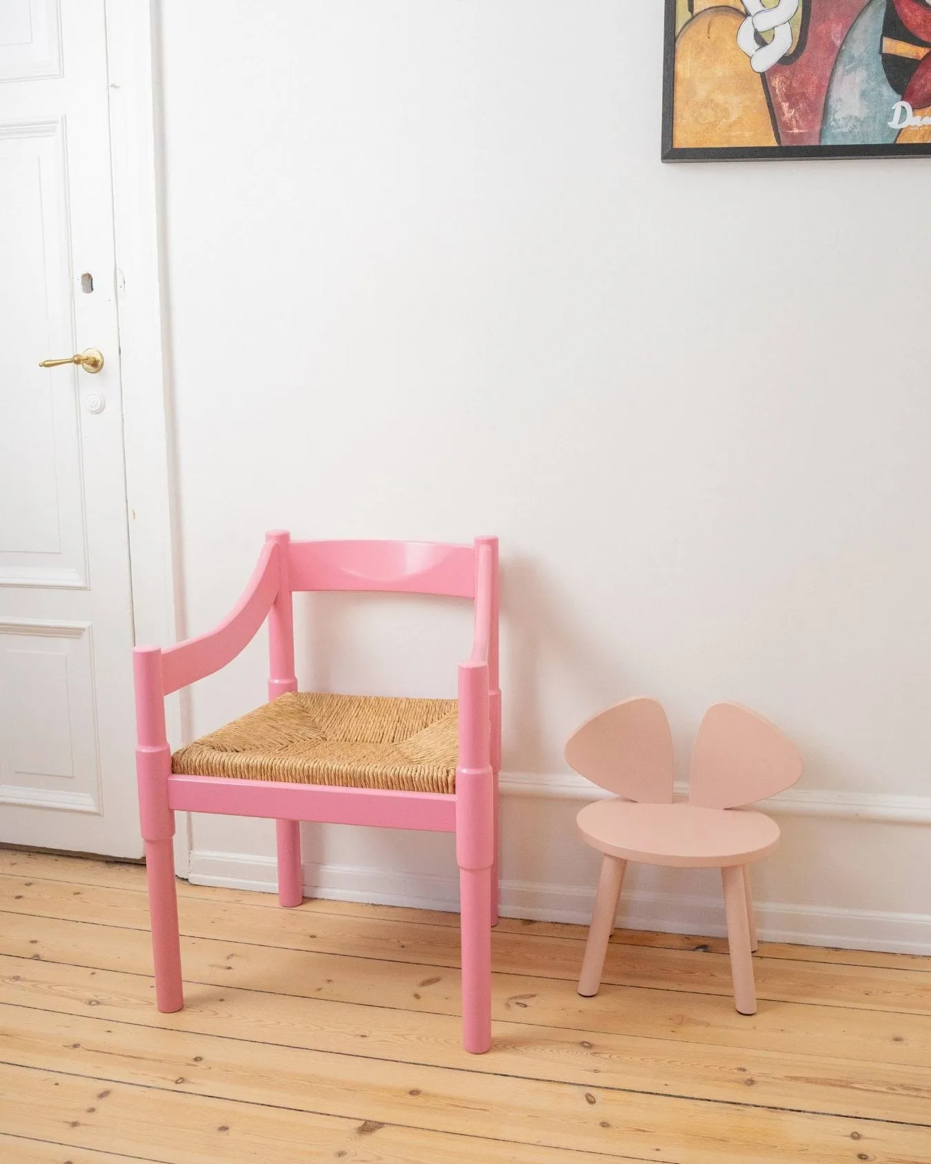 Chaise d'enfant Mouse Chair, Rose Nofred
