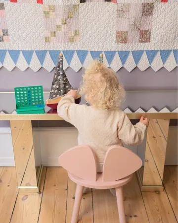 Chaise d'enfant Mouse Chair - Rose - Nofred