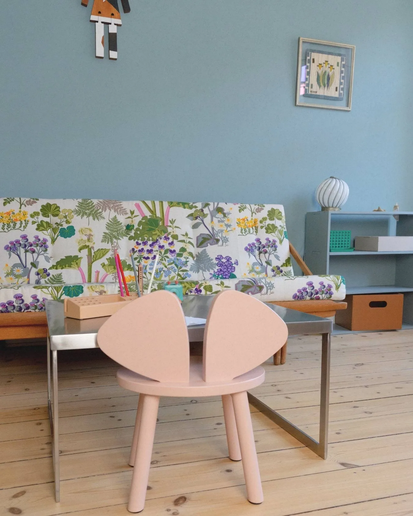 Chaise d'enfant Mouse Chair, Rose Nofred