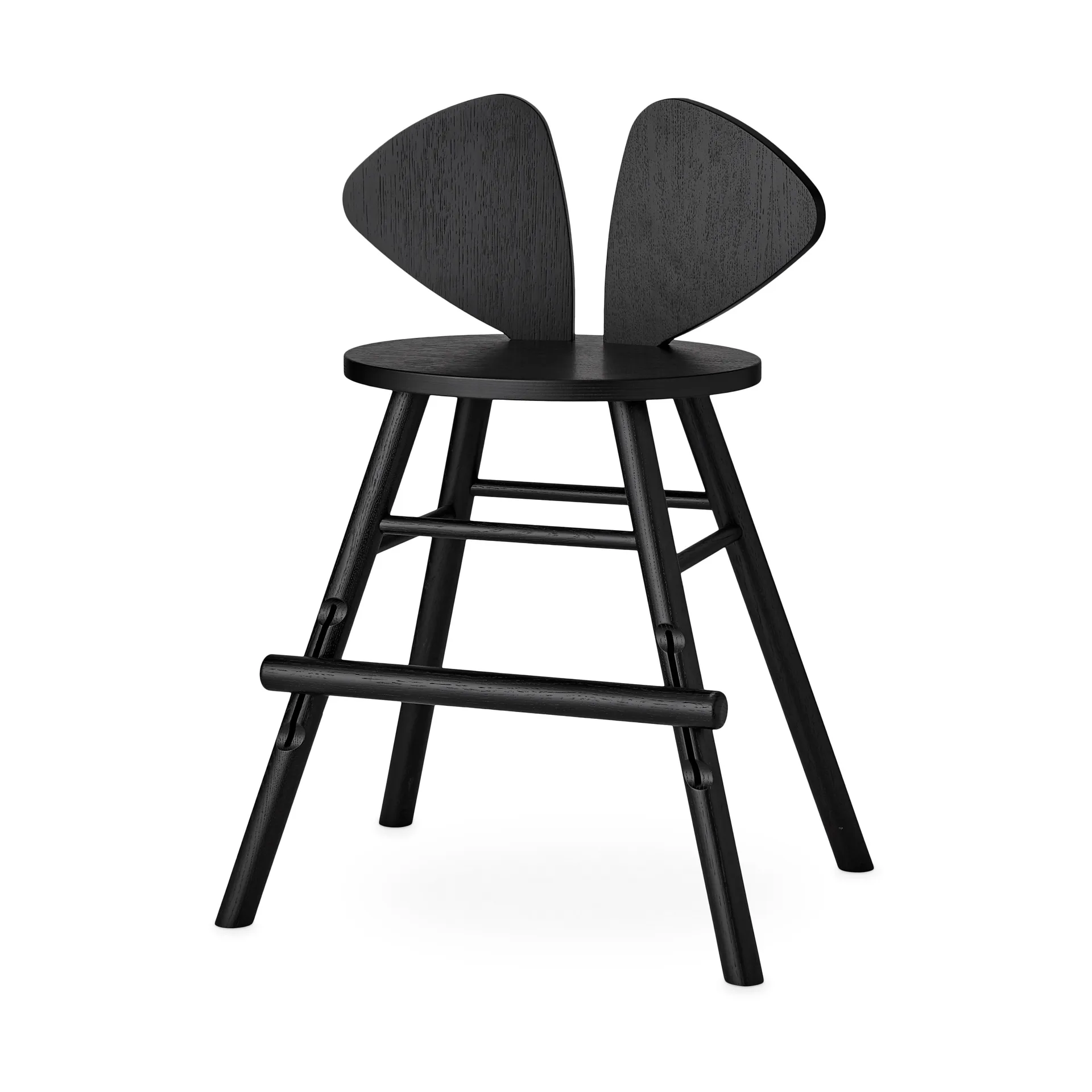 Chaise Mouse Chair Junior, Noir Nofred