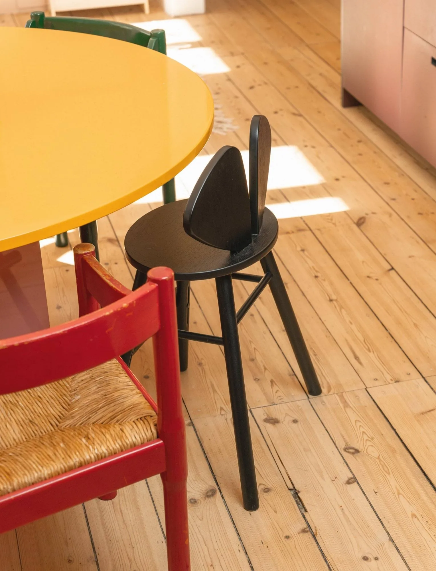 Chaise Mouse Chair Junior, Noir Nofred