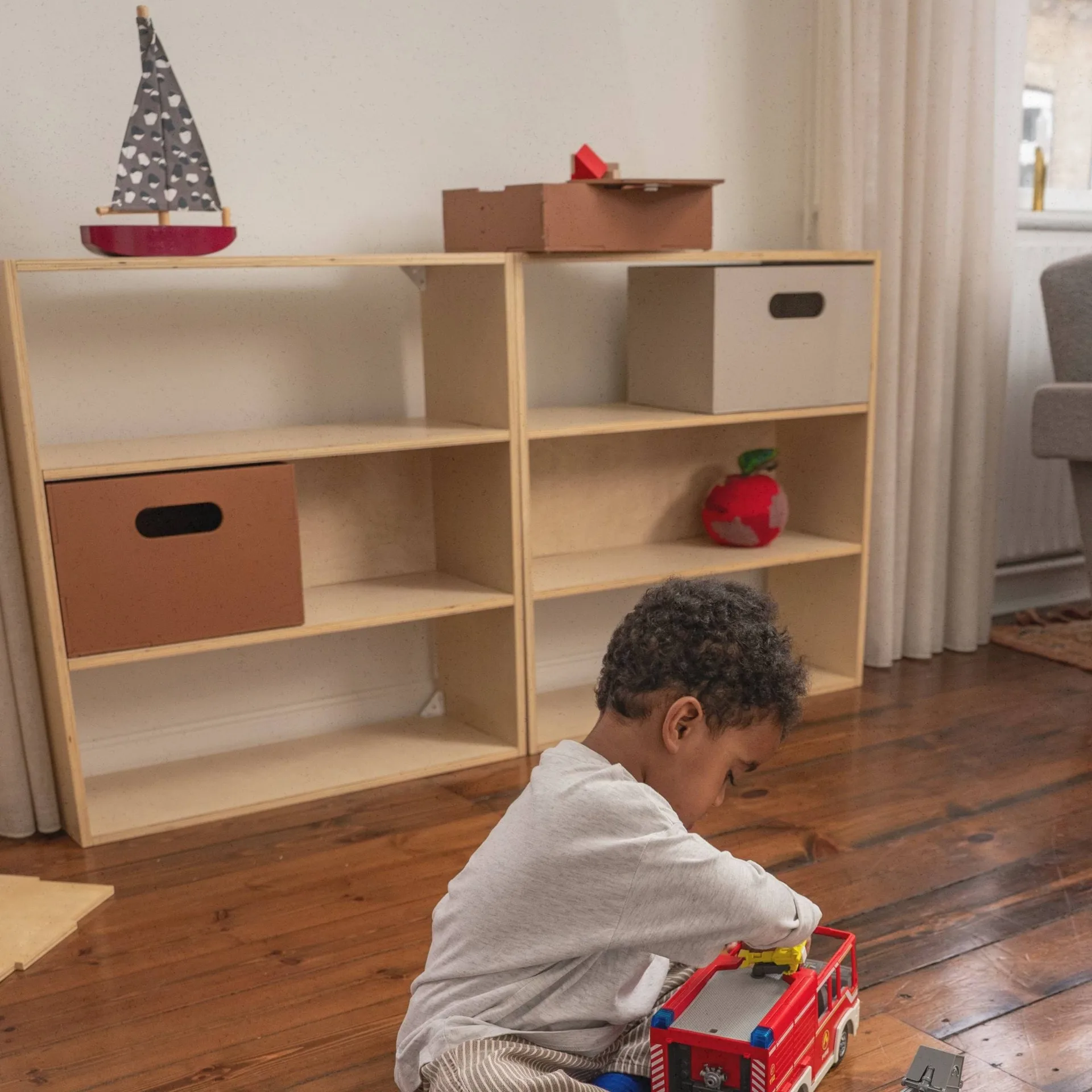 Étagère pour enfants Kiddo Shelving, Bouleau Nofred