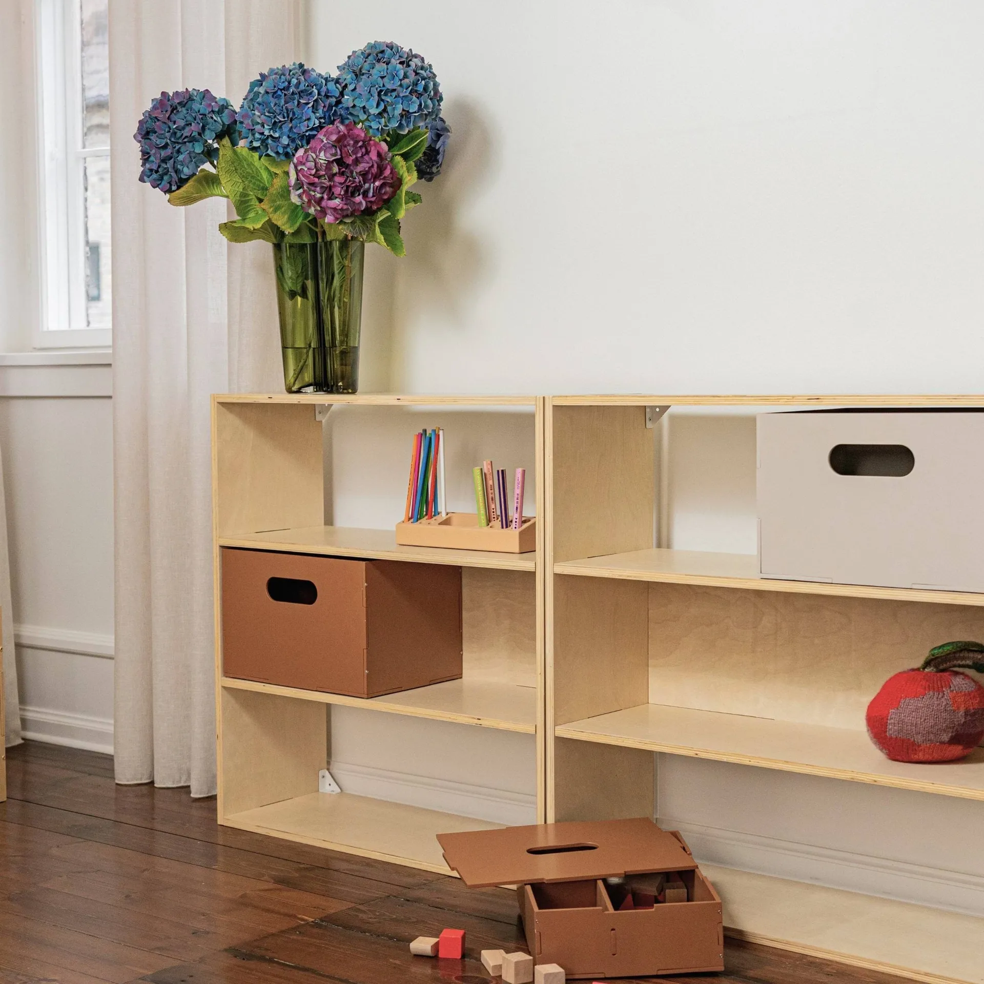 Étagère pour enfants Kiddo Shelving, Bouleau Nofred