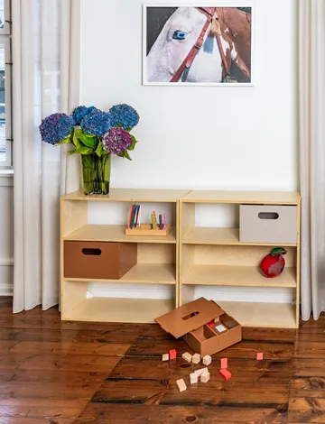 Étagère pour enfants Kiddo Shelving - Bouleau - Nofred