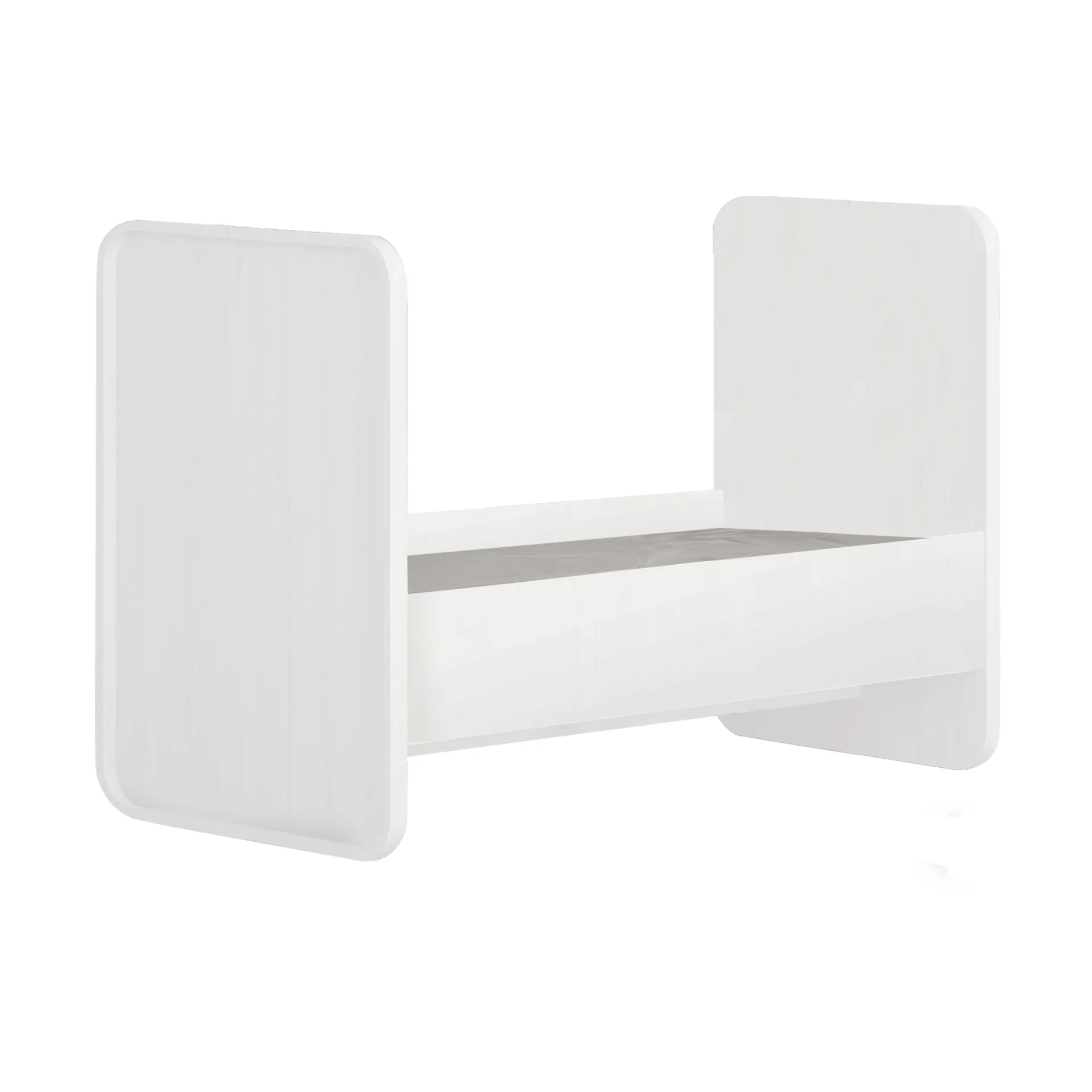 Lit bébé & junior Form 166x77,5x87 cm, Blanc Nofred