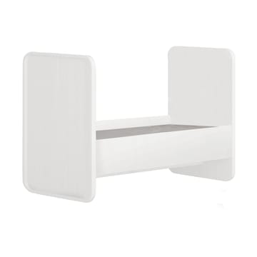 Lit bébé & junior Form 166x77,5x87 cm - Blanc - Nofred