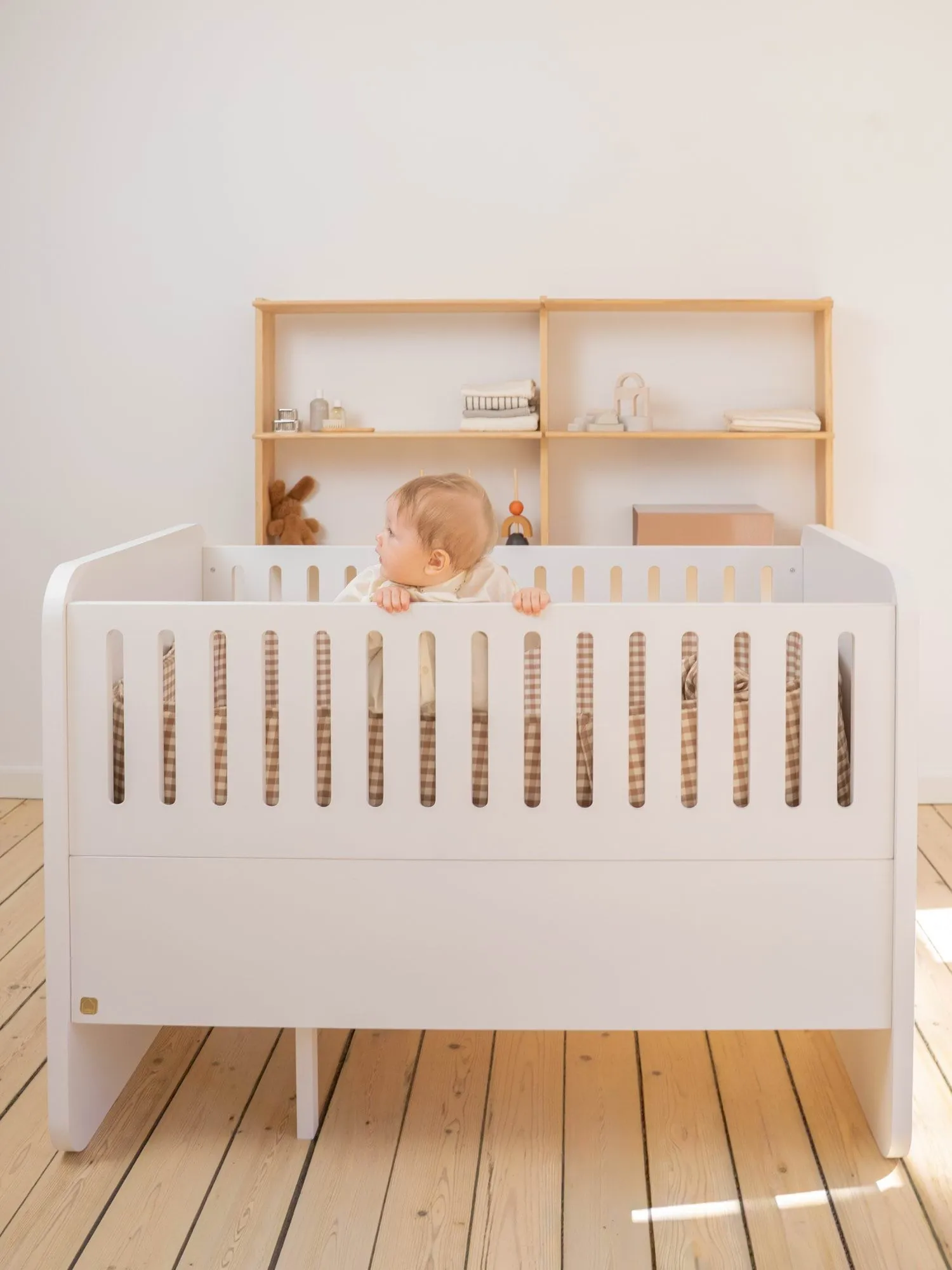 Lit bébé & junior Form 166x77,5x87 cm, Blanc Nofred