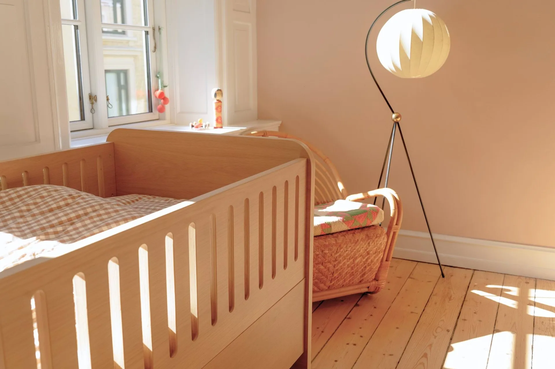 Lit bébé & junior Form 166x77,5x87 cm, Chêne Nofred