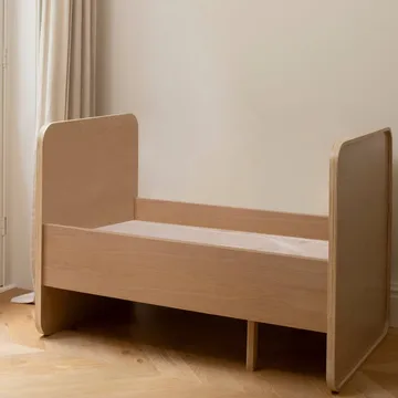 Matelas Form pour lit bébé & junior, 2 pièces - Blanc - Nofred