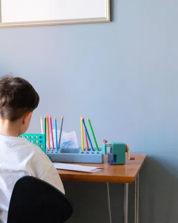 Porte-stylos Penholder - Bleu - Nofred