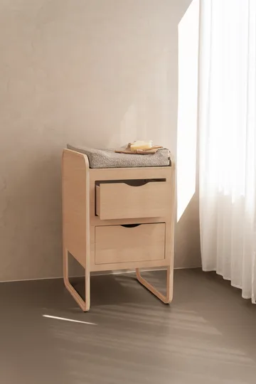 Table à langer Forme 65,4x56x95 cm - Chêne - Nofred