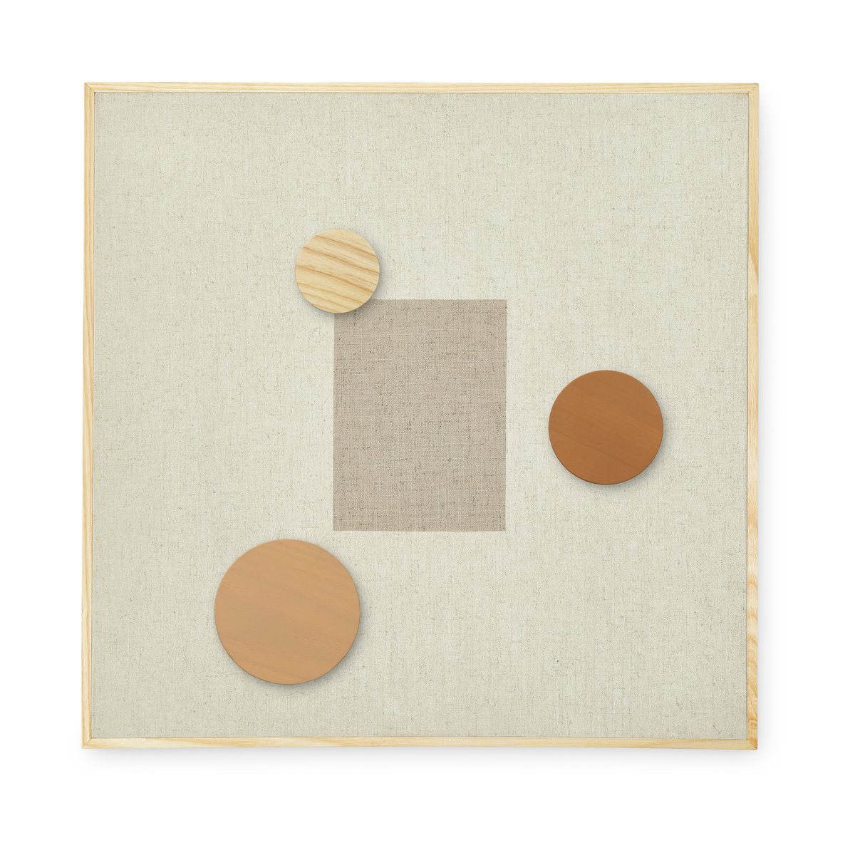 Nofred Tableau d'affichage Noticeboard + 3 aimants Sand