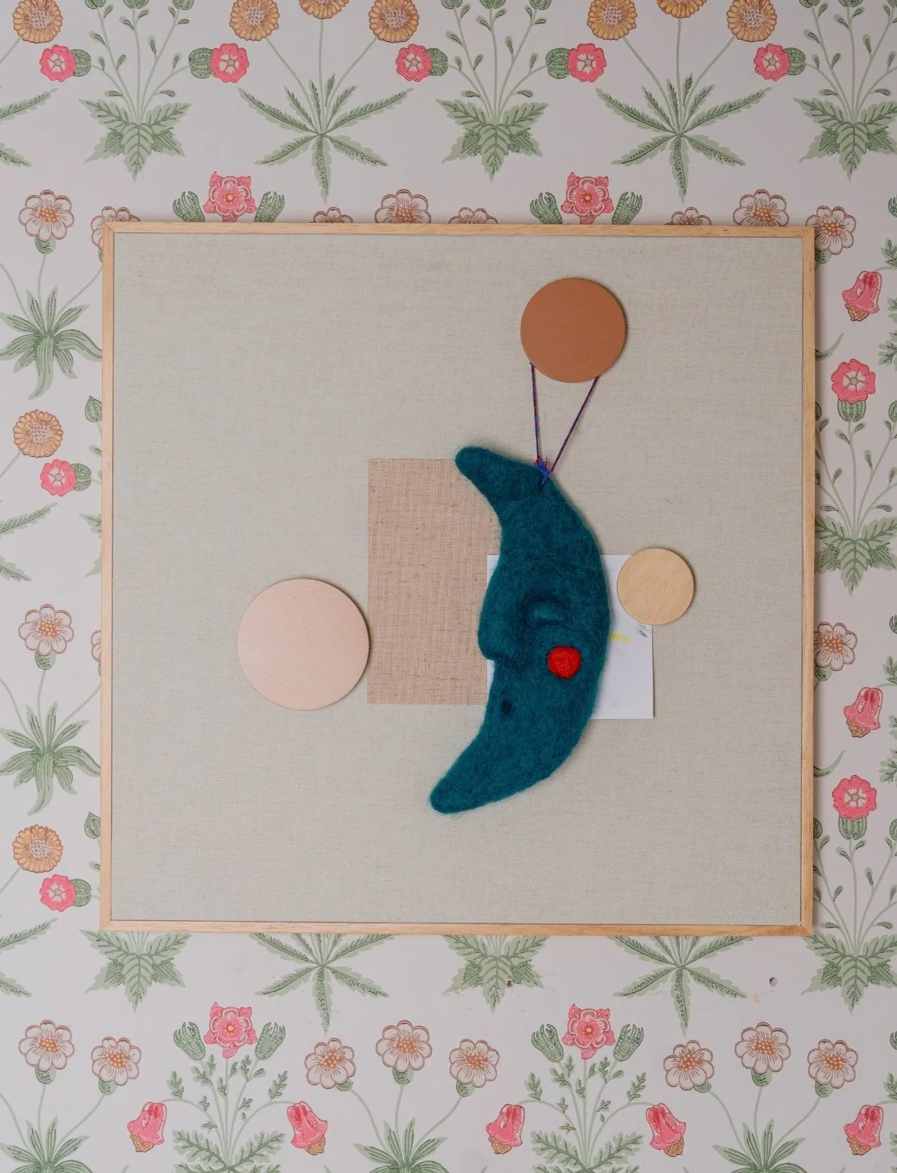 Tableau d'affichage Noticeboard + 3 aimants, Sand Nofred