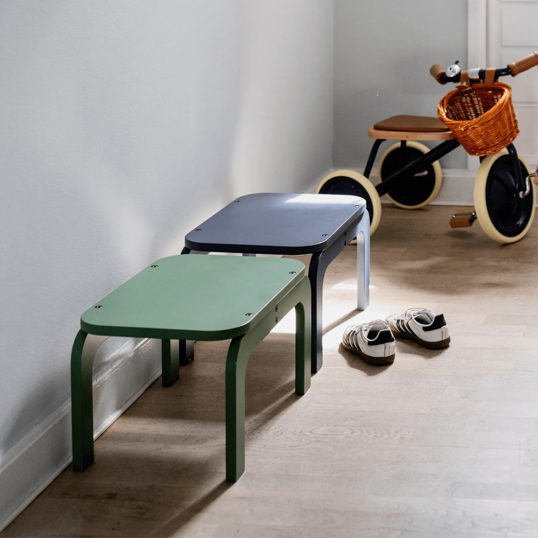 Tabouret Kiddo Step Seat, Blue Nofred