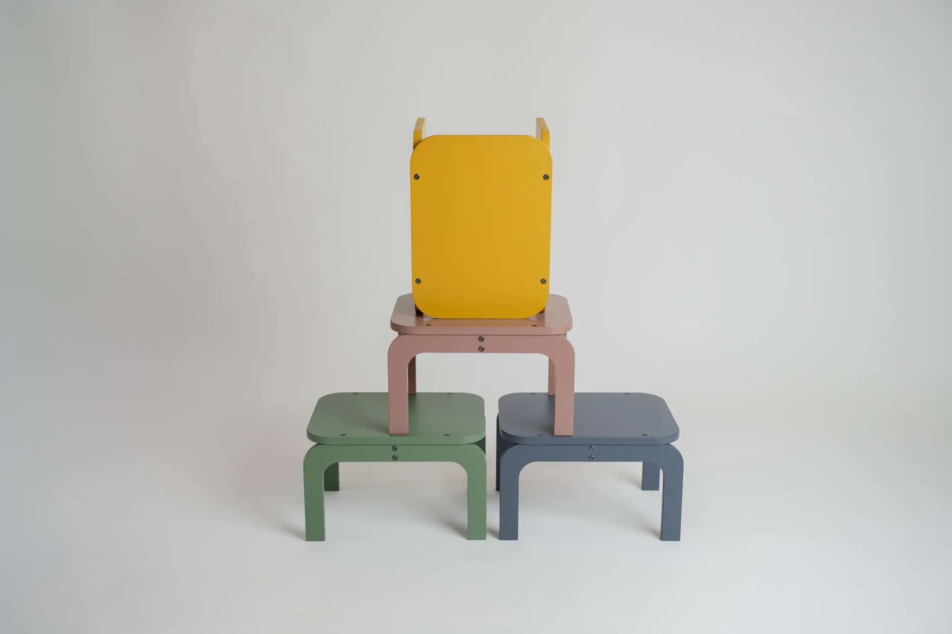 Tabouret Kiddo Step Seat, Curry Nofred