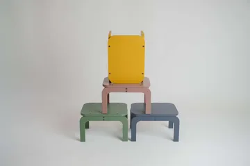 Tabouret Kiddo Step Seat - Curry - Nofred
