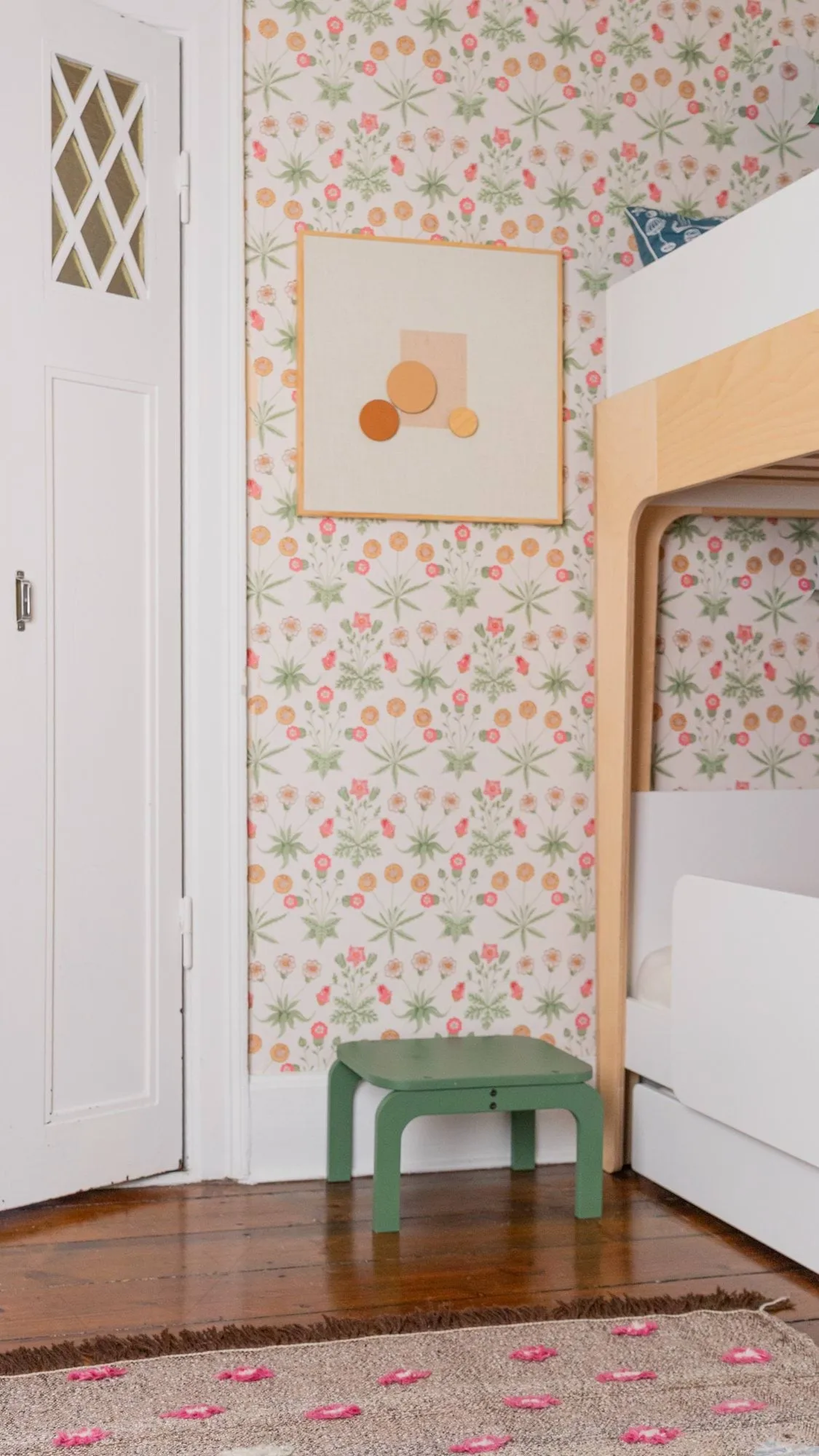 Tabouret Kiddo Step Seat, Green Nofred