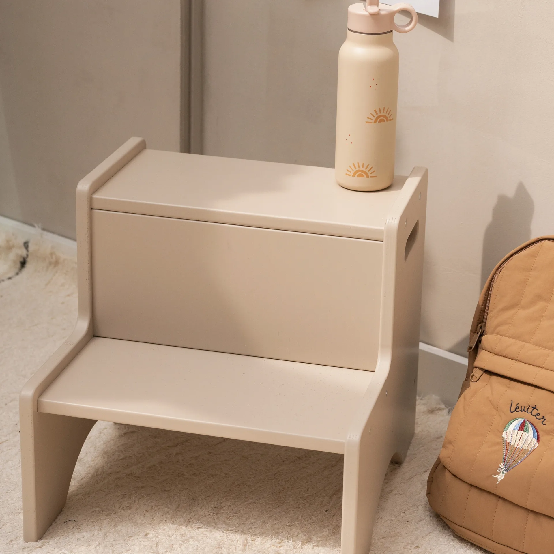 Tabouret pour enfants Step Up, Beige Nofred