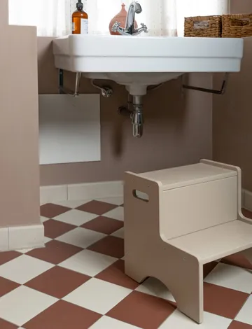 Tabouret pour enfants Step Up - Beige - Nofred