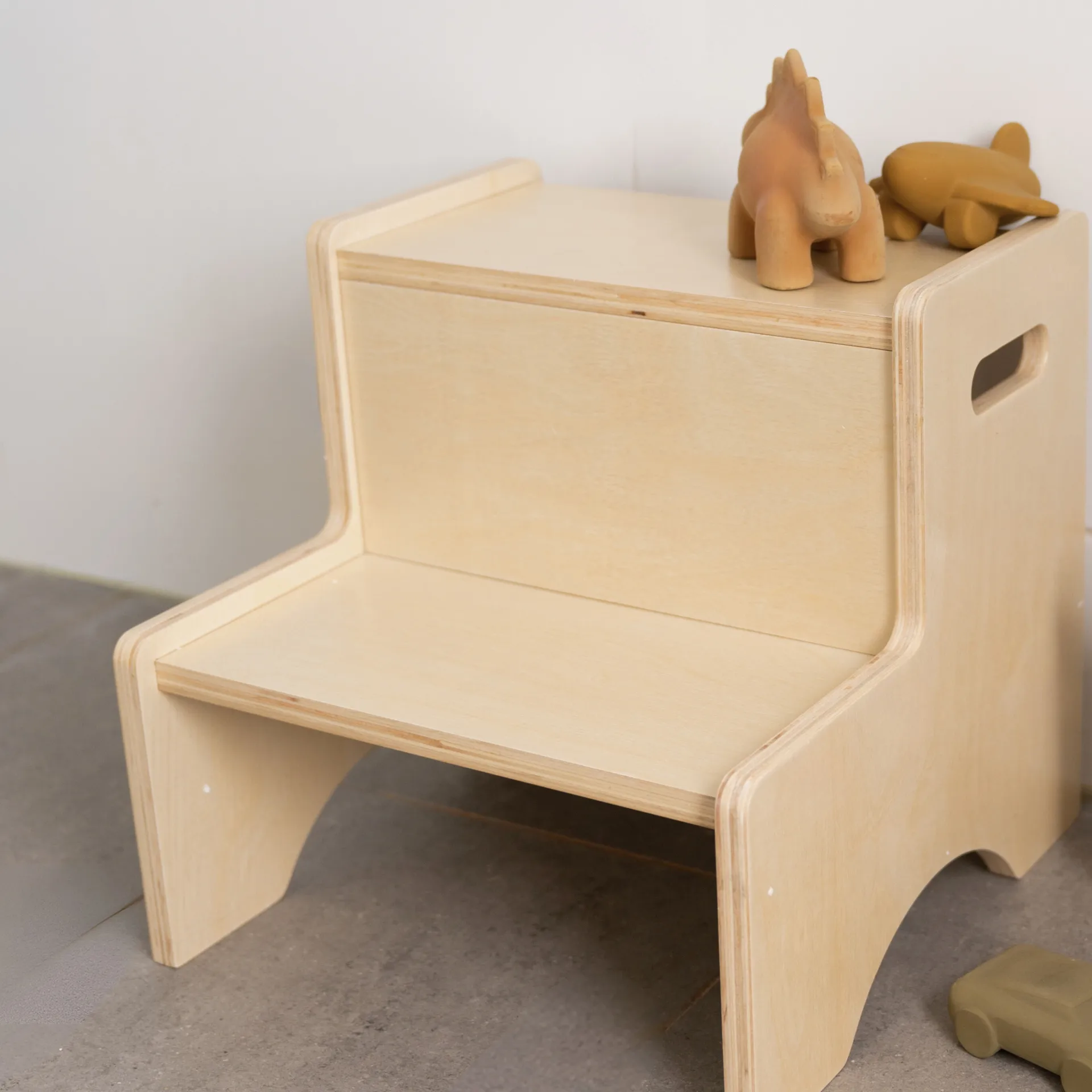 Tabouret pour enfants Step Up, Bouleau Nofred