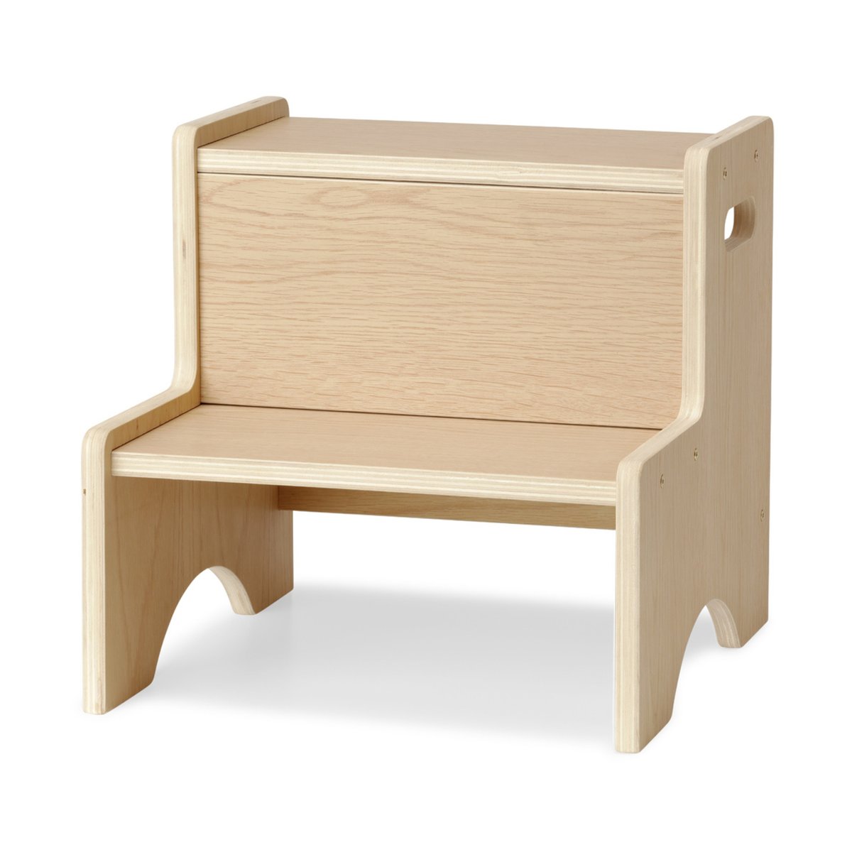 Nofred Tabouret pour enfants Step Up Chêne | Design Scandinave | Tabourets | Beige