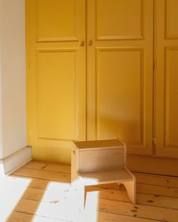 Tabouret pour enfants Step Up - Chêne - Nofred