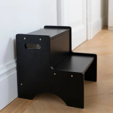 Tabouret pour enfants Step Up - Noir - Nofred