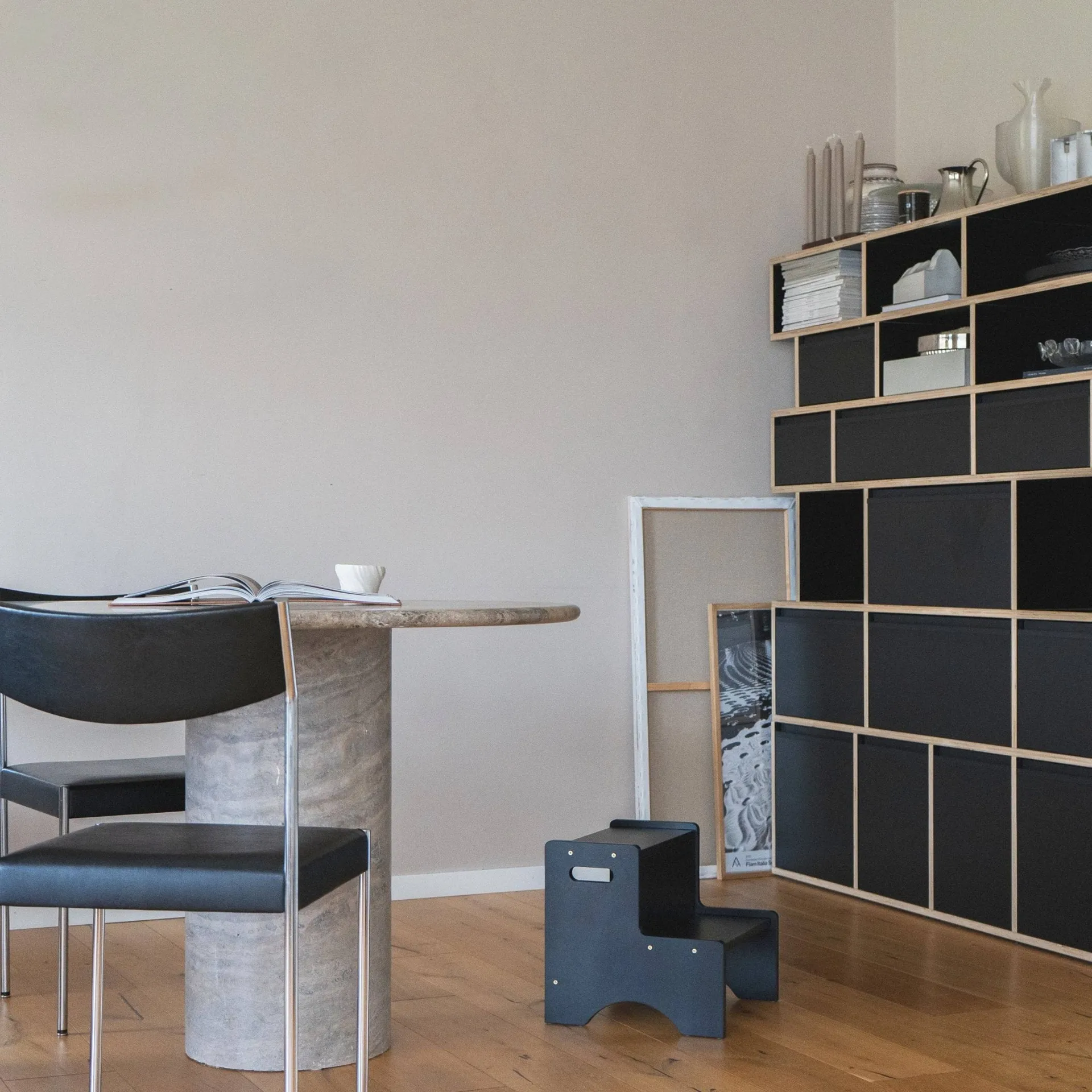 Tabouret pour enfants Step Up, Noir Nofred
