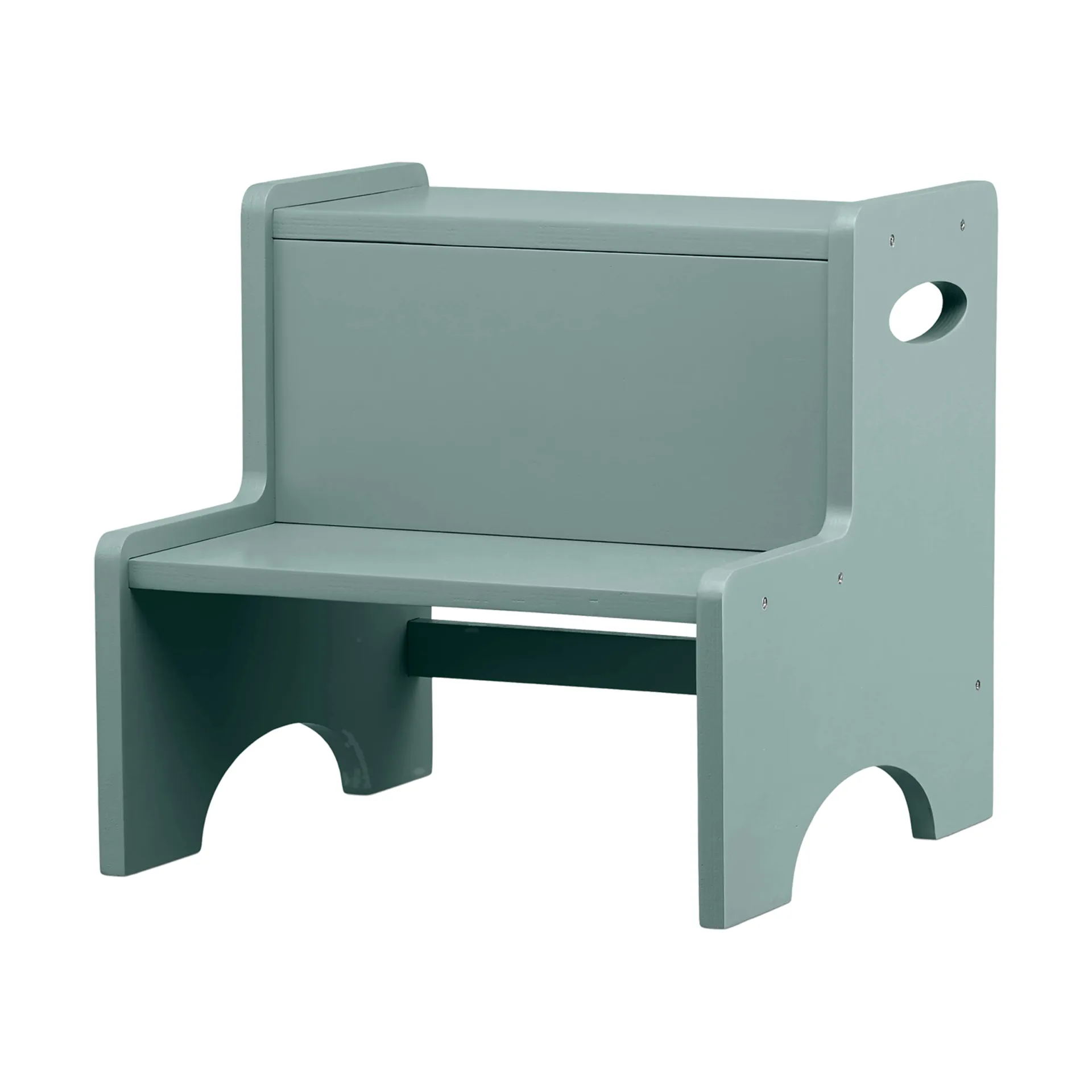 Tabouret pour enfants Step Up, Vert olive Nofred