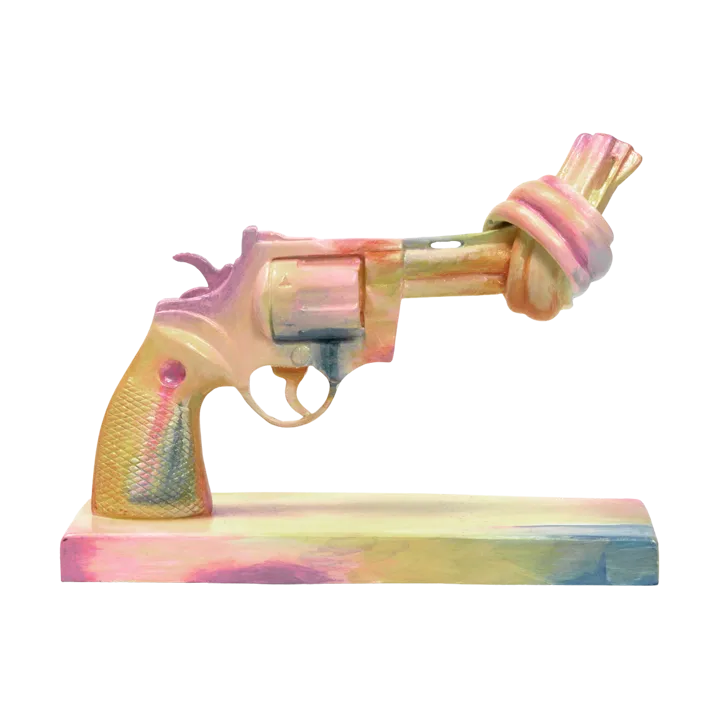 Acne for Peace sculpture 40 cm - Multi - Non Violence