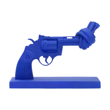 Cobolt blue 19 cm - Bleu - Non Violence