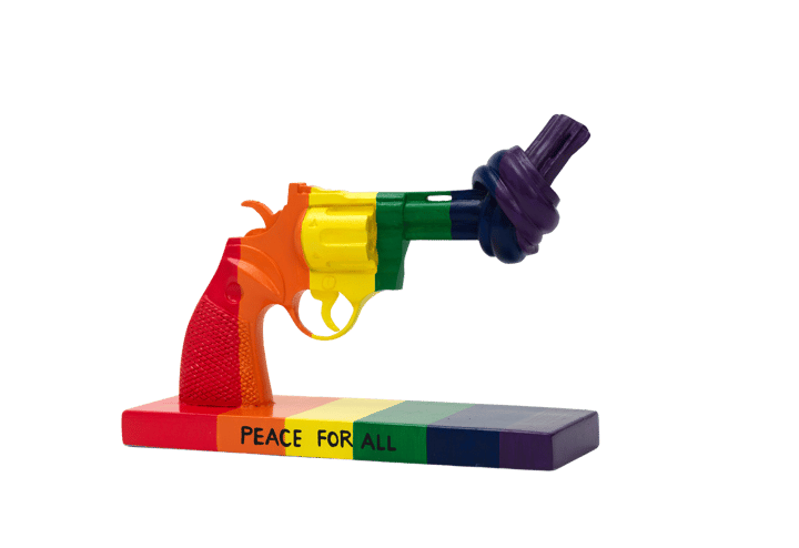 Décoration Peace for All 19 cm, Multi Non Violence
