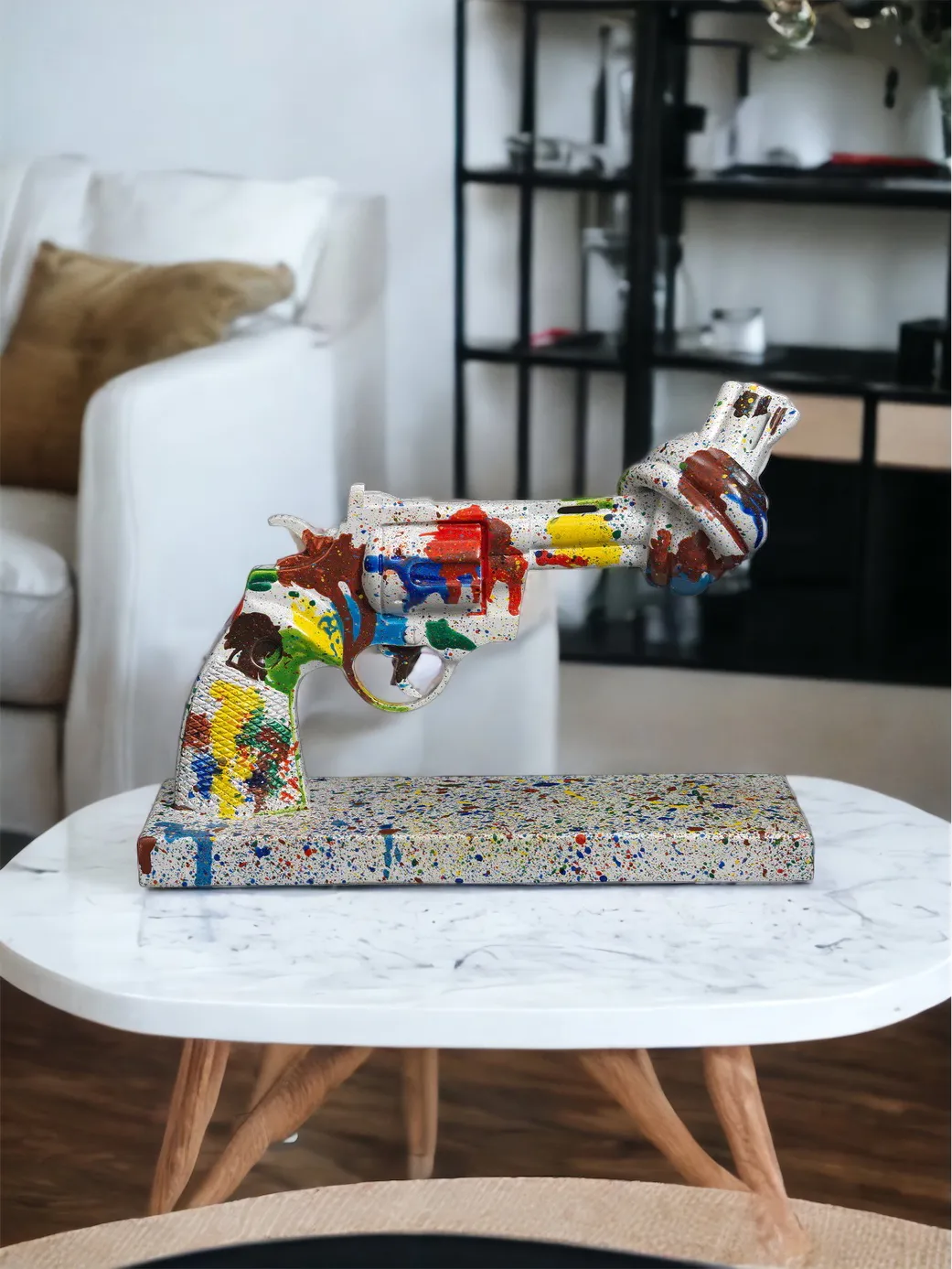 Décoration Tennis for Peace 40 cm, Multi Non Violence