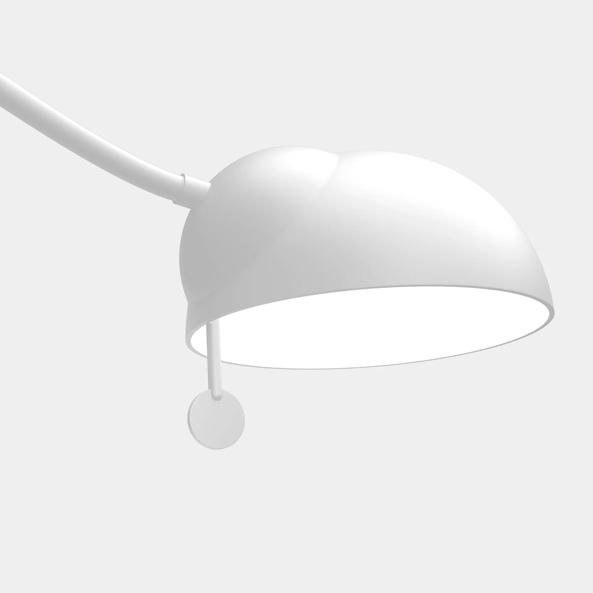 Lampe murale Juno, Blanc-blanc Noon