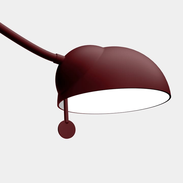 Lampe murale Juno, Bordeaux rouge foncé Noon
