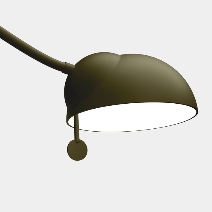 Lampe murale Juno - Gris olive-gris foncé - Noon